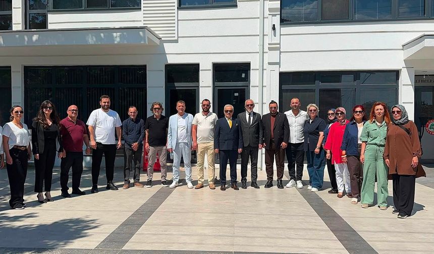 MHP Teşkilatından Çakıllı Belediyesine Ziyaret