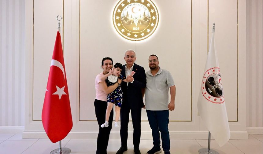 Vali Turan, Poyraz ve Ailesini Ağırladı