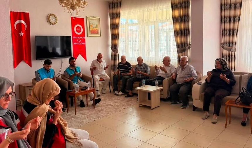 Huzurevinde 15 Temmuz Şehitleri İçin Mevlid Okundu