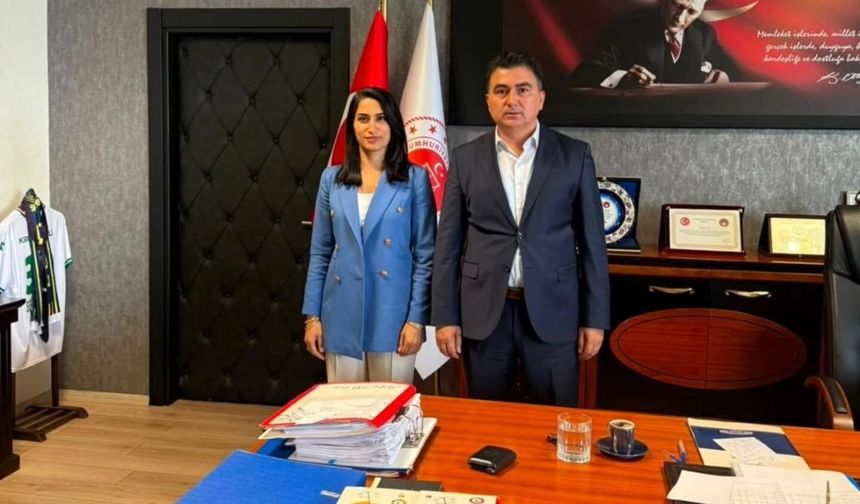 İl Müdürü Kumaş’tan Adalet Komisyonu Başkanı Arslan’a Ziyaret