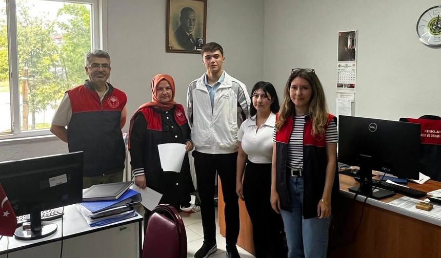 Stajyer Öğrencilere İş Güvenliği Eğitimi Verildi