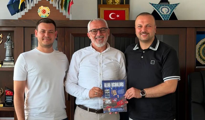 Ülkü Ocakları’ndan Çakıllı Belediye Başkanı Bayram’a Ziyaret