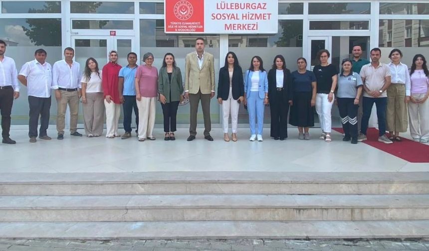 İl Müdürü Kumaş’tan Lüleburgaz SHM’ye Ziyaret