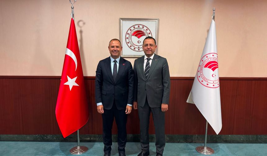 Başkan Bulut’tan Bakan Yardımcısı Gizligider’e Ziyaret