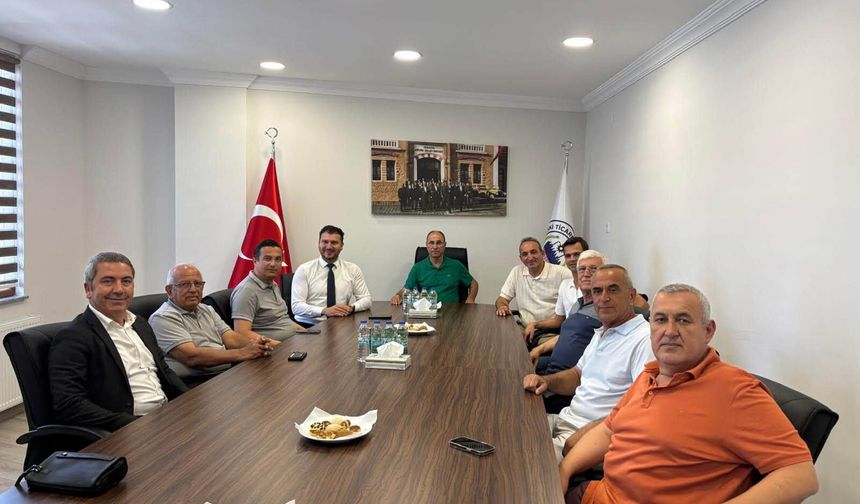 Babaeski TSO'da İş Birliği Ziyareti
