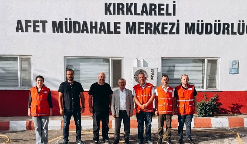 Genel Sekreter Yardımcısı Can, Kırklareli Lojistik Merkezi’ni Ziyaret Etti