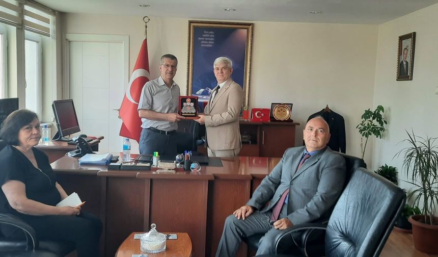 TSK Güçlendirme Vakfı’ndan Kaymakam Orhan'a Ziyaret