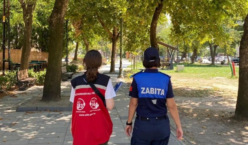 Çocuklar Güvende Programı Sahada Sürüyor