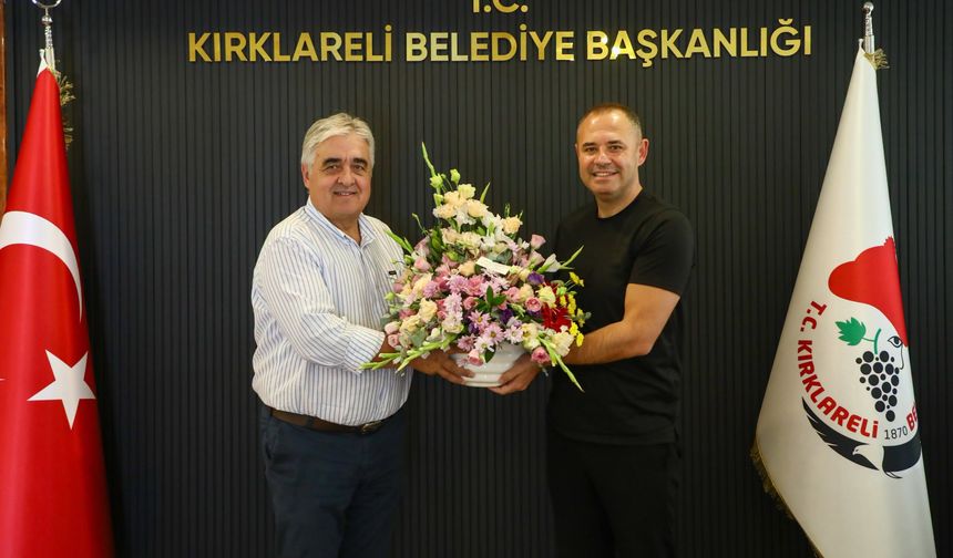 Başkan Bulut, Ziraat Odası Başkanı Şaylan'ı Ağırladı