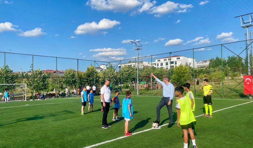 Yaz Kur’an Kursları Futbol Turnuvası Başladı