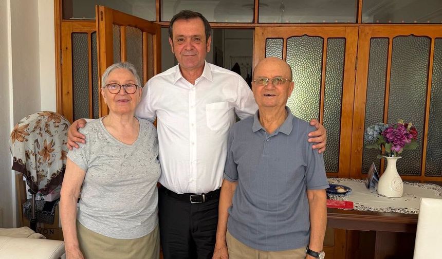 Başkan Özalp'ten Büyüklere Anlamlı Ziyaretler