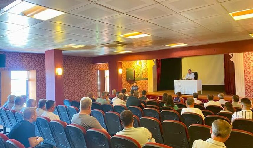 Pınarhisar'da Aylık Muhtarlar Toplantısı Yapıldı