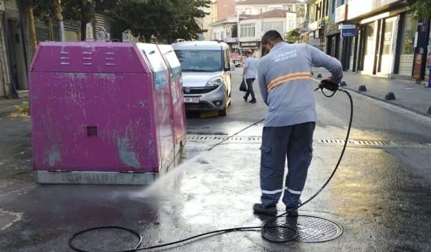 Lüleburgaz'da Temizlik Çalışmaları Aralıksız Sürüyor