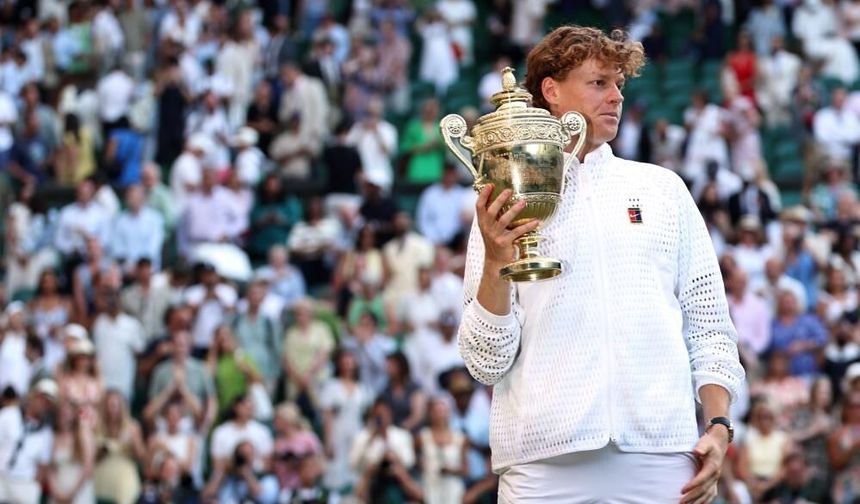 Wimbledon'da Jannik Sinner üst üste 2. kez şampiyon