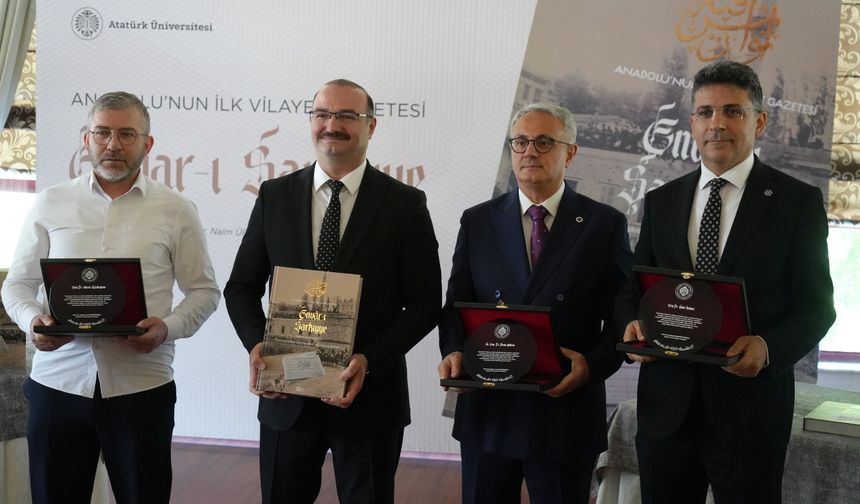 Anadolu basınının kilometre taşlarından "Envâr-ı Şarkiyye" gazetesi yeniden gün yüzüne çıkarıldı