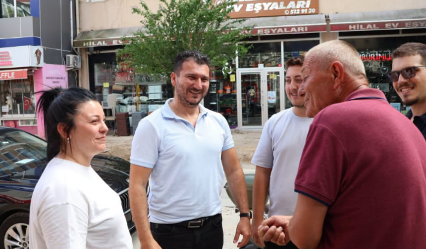Başkan Yayla, Fatih Caddesi'ndeki Çalışmaları İnceledi