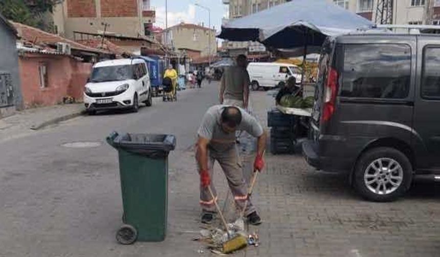 Lüleburgaz'da Temizlik Çalışmaları Sürüyor