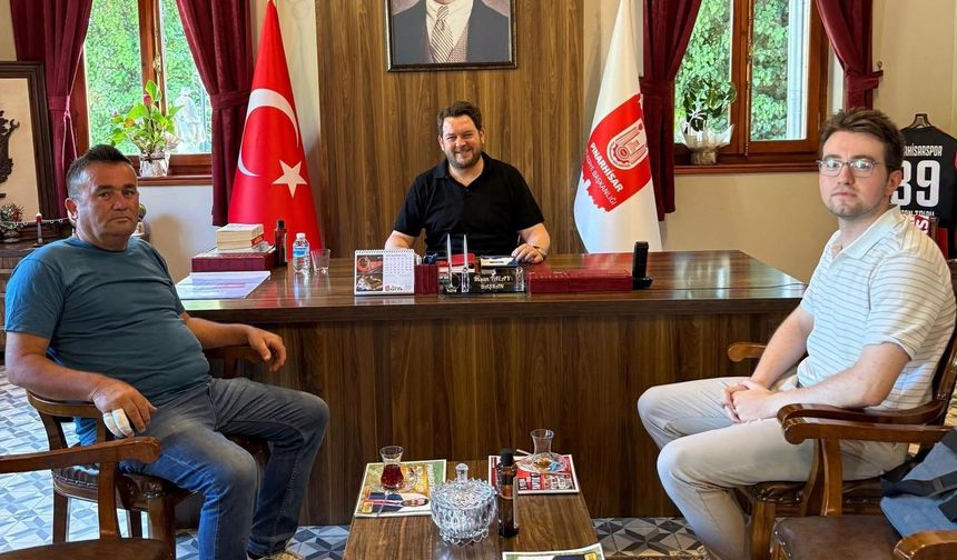 Başkan Talay’a Gururlu Ziyaret
