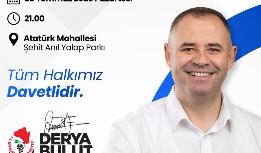 Başkan Bulut Vatandaşlarla Buluşacak