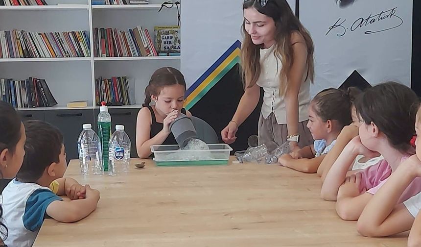 Çocuklar Hem Eğlendi Hem Öğrendi