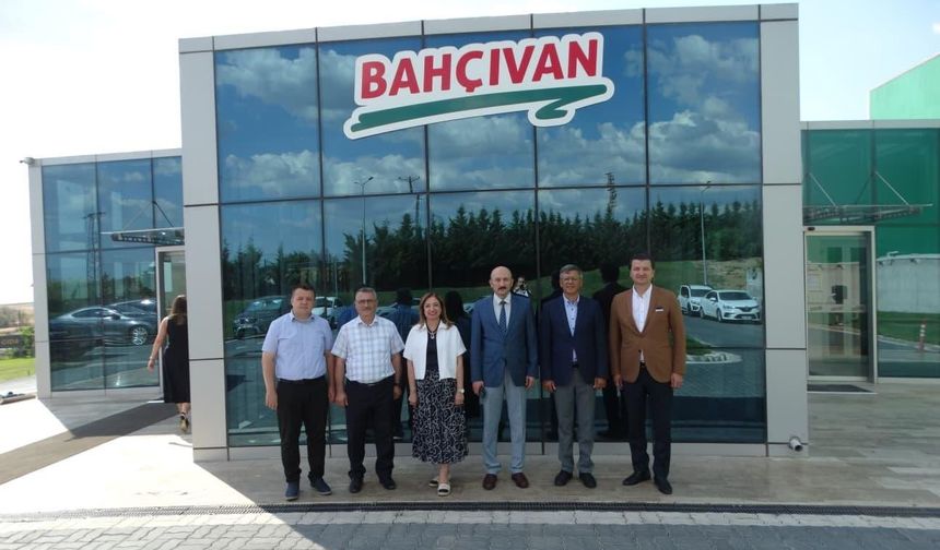 İl Müdürü Altınöz’den Bahçıvan Gıda’ya Ziyaret