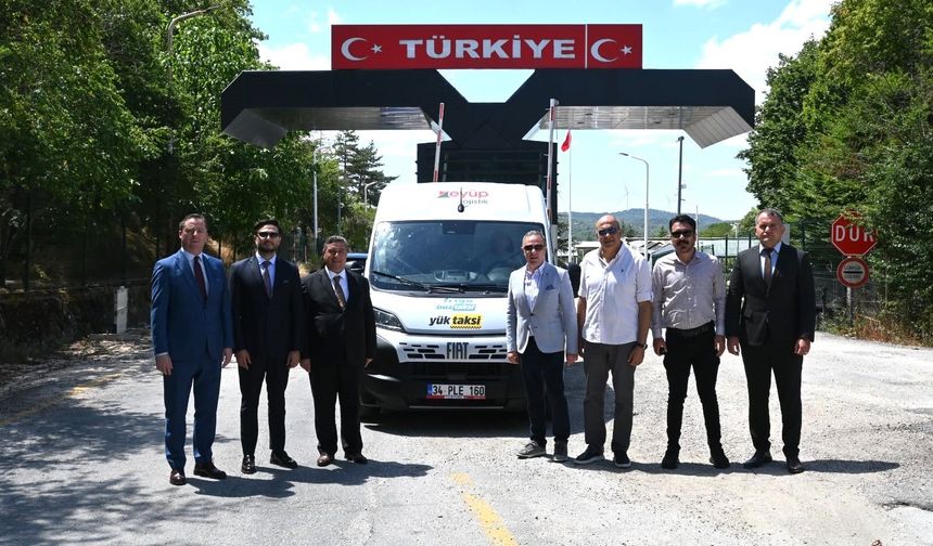 Dereköy Sınır Kapısı'ndan İlk Hafif Ticari İhracat Geçişi Yapıldı