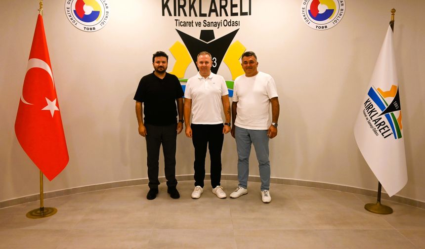 Kırklareli TSO’da Uluslararası Yatırım ve İş Birliği Görüşmesi