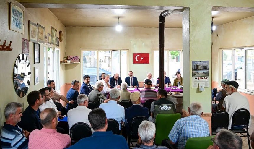 Vali Turan Armutveren Köyü'nü Ziyaret Etti