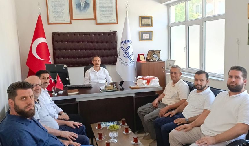 Diyanet-Sen'den Müftü Özkan'a Hayırlı Olsun Ziyareti