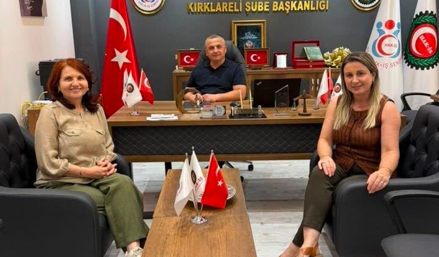 Öz Sağlık-İş Kırklareli Şubesi Toplantıda Buluştu