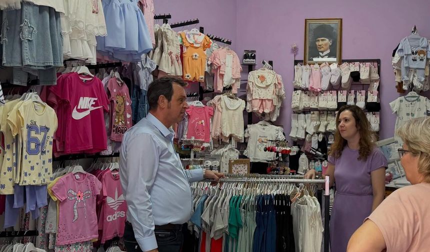 Başkan Özalp'ten Esnafa Ziyaret