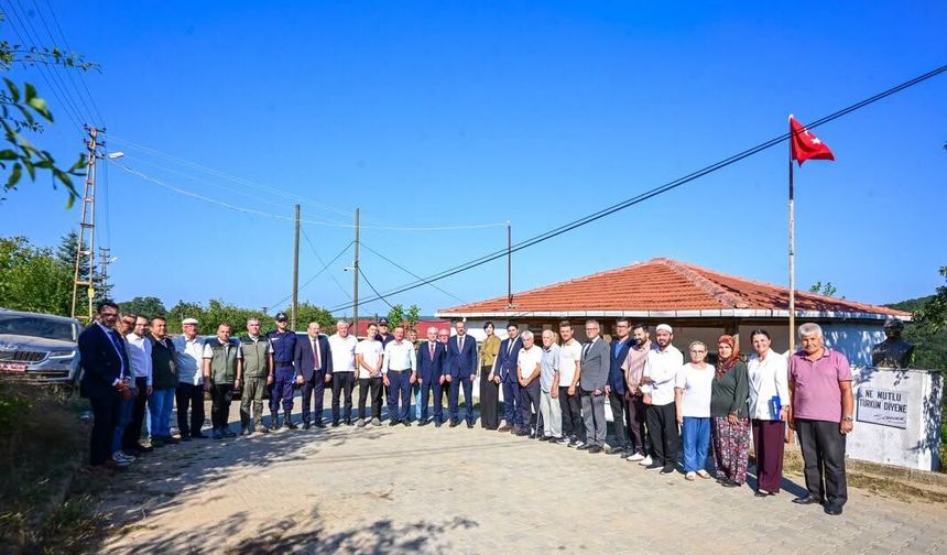 Vali Turan Yiğitbaşı Köyü'nü Ziyaret Etti