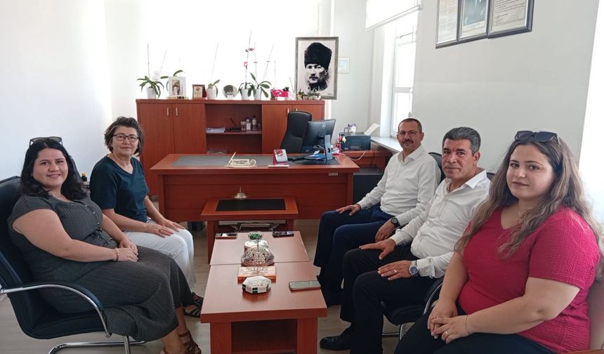 Kaymakam Özderin'den Başsağlığı Ziyareti