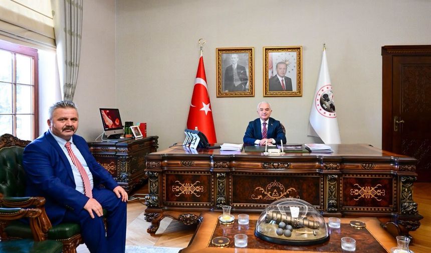 Vali Turan, Yeni AFAD İl Müdürünü Kabul Etti