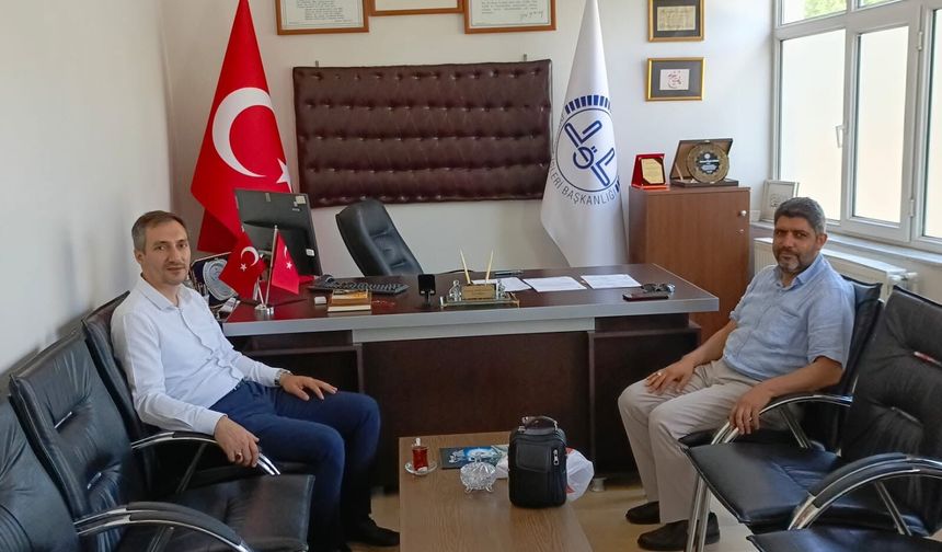 Kofçaz Müftüsü'nden Pınarhisar Müftüsü'ne Ziyaret