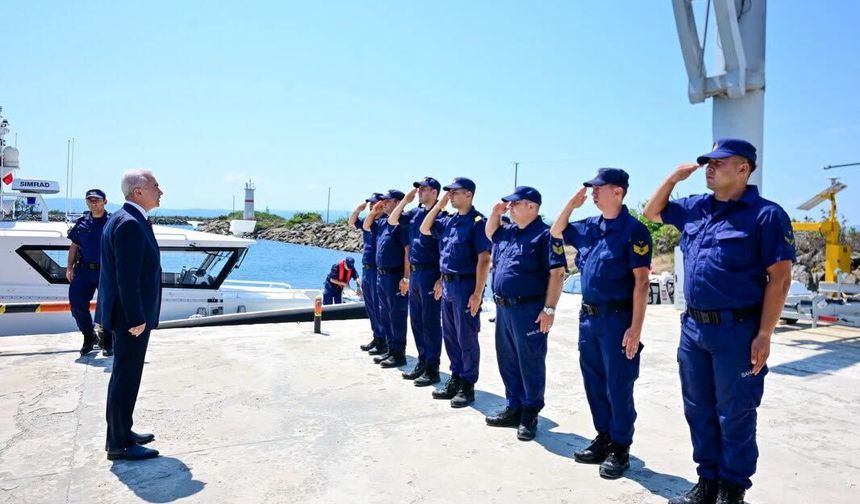 Vali Turan'dan Demirköy Sahil Güvenlik Karakolu'na Ziyaret