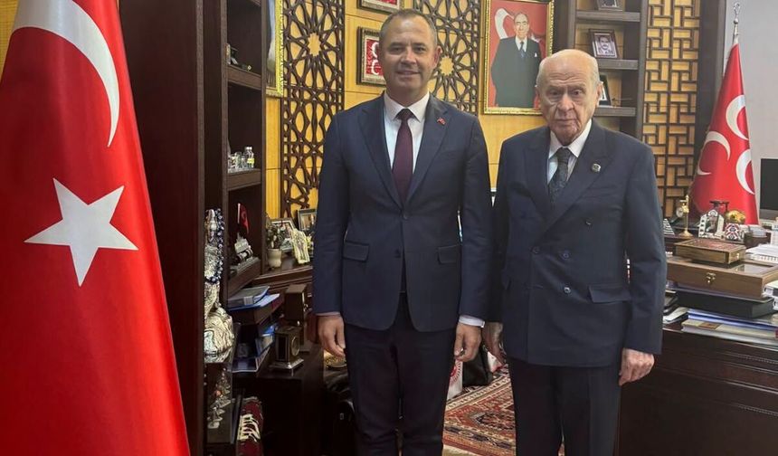 Başkan Bulut, Bahçeli’ye Kırklareli Projelerini Sundu