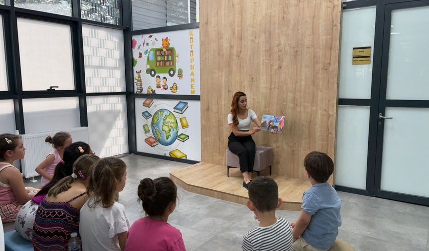 KÜYAP’ta Minikler Masal Saatinde Buluştu