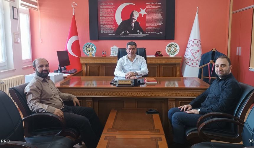 Müftülükten Millî Eğitim Müdürlüğü’ne Ziyaret