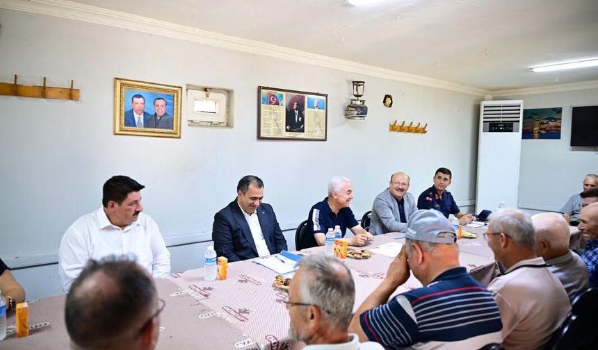 Vali Turan, Topçuköy’de Üreticilerle Buluştu