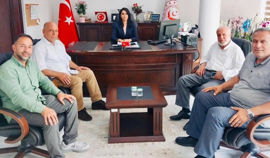 Roman Derneklerinden İl Müdürü Kumaş’a Ziyaret