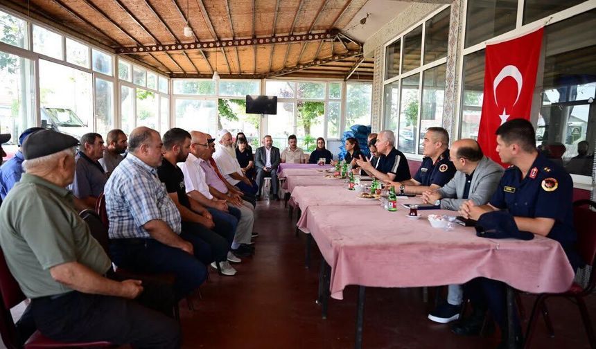 Vali Turan, Müsellim Köyü’nde Vatandaşlarla Buluştu