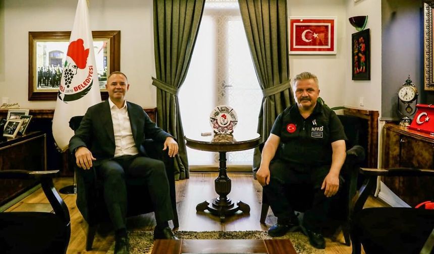Başkan Bulut, AFAD Müdürü Avcı’yı Ağırladı