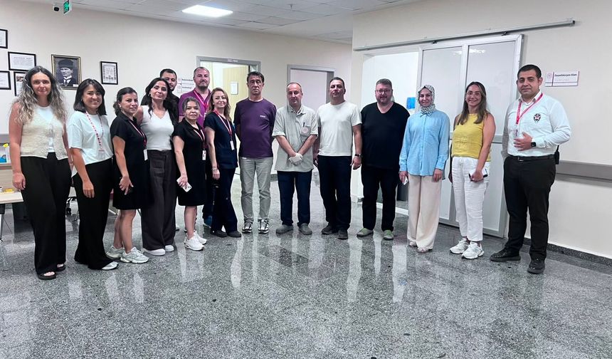 Lüleburgaz Devlet Hastanesi’nde Saha İncelemesi