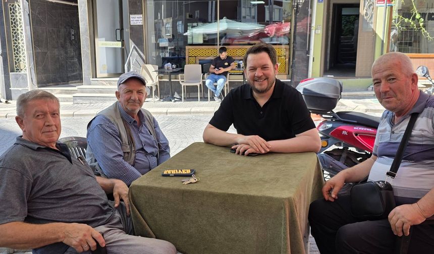 Başkan Talay’dan Esnaf ve Vatandaş Ziyareti