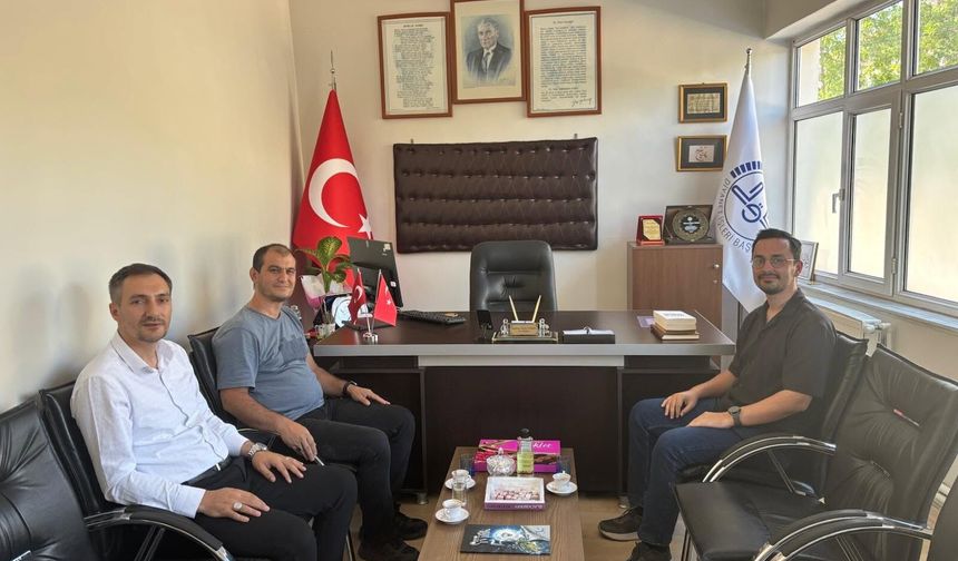 Pınarhisar Müftüsü Özkan’a Hayırlı Olsun Ziyareti