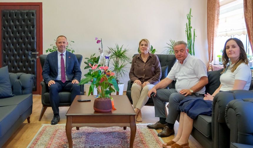 Başkan Bulut’tan Rektör Ak’a Ziyaret