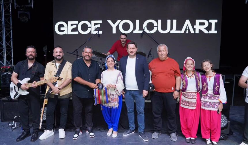 Poyralı Kültür Festivali Gece Yolcuları Konseriyle Sona Erdi