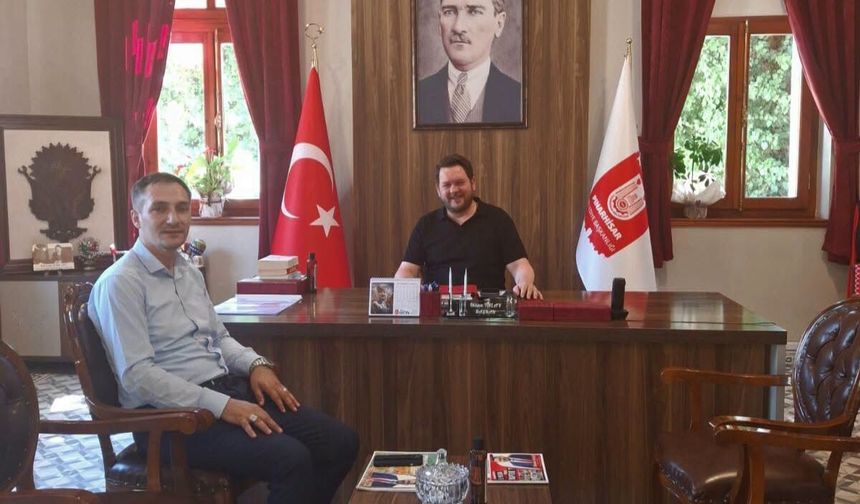Başkan Talay, İlçe Müftüsü Özkan’ı Ağırladı