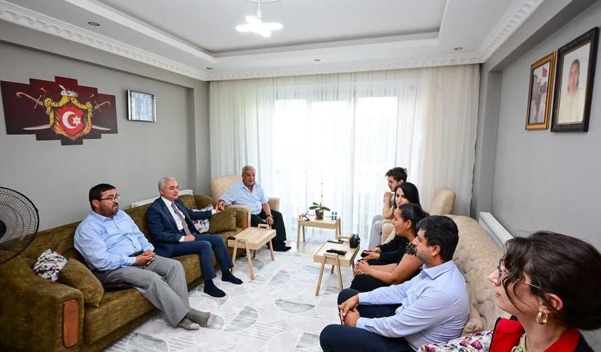 Vali Turan’dan Kıbrıs Gazisi Yaka’ya Ziyaret
